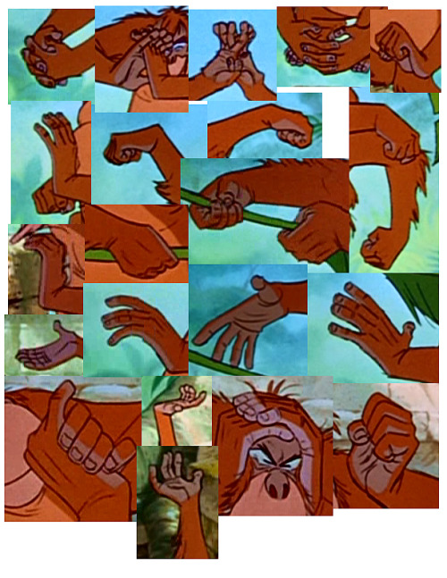 Hey guys! I put together a collection of Milt Kahl hands that I found on the net (sources are below)