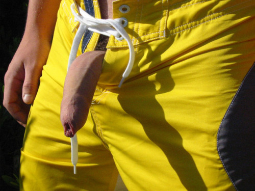 aussieforeskinfanatic: Surfie-boy Dave, who gets his big uncut Aussie cock out to show us his long o
