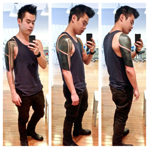 5th session with Roxx at 2Spirit Tattoo (San Francisco)