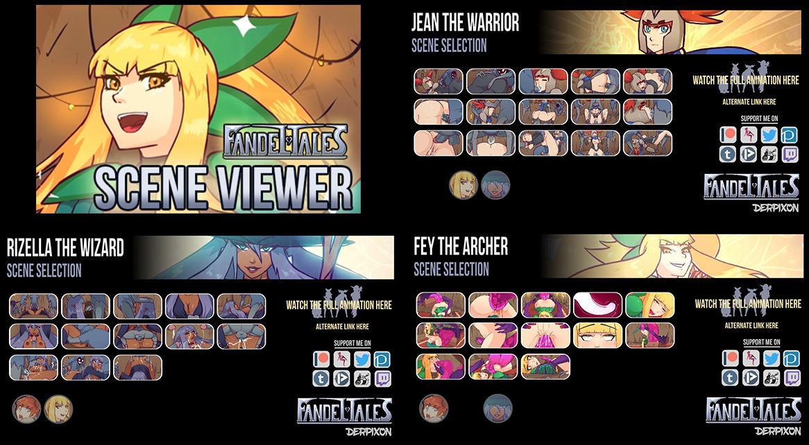 derpixon:  FandelTales Scene Viewer    NEWGROUNDS LINK ALT. FLASH LINKHere’s a
