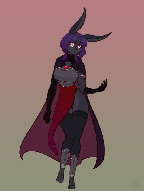 scdk-sfw: Arkane Loyal Bunny Waifu.  Tweaked her original outfit, as with all the other girls. 