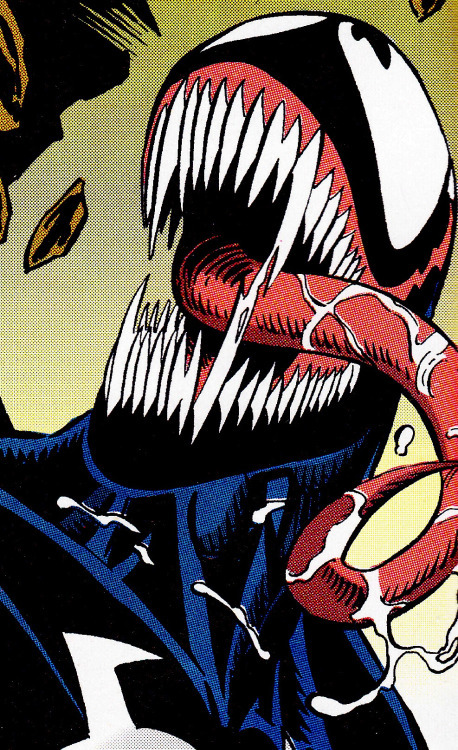 comicbookvault:  COMIC BOOK CLOSE UPV E N O MVenom: Lethal Protector #2 (March 1993)Art