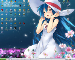 Jesus christThis is what my desktop looked