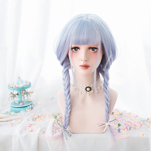 Blue-violet wigs#Gradientwigs #Lolitawig #SE21162https://www.instagram.com/p/CGEEmGRD8K6/?igshid=10w