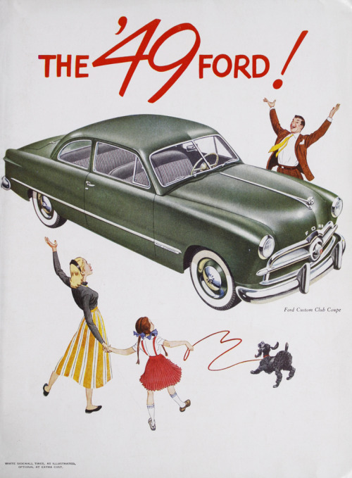 Henry Youngren, Ford 49, trade catalogue, 1949. USA. Via Hagley