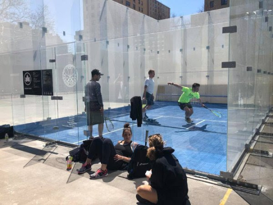 Outdoor Squash in NYC - TODAY