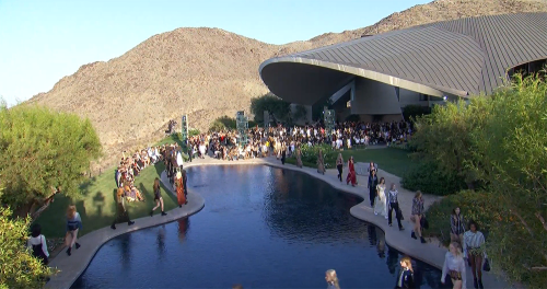 versaceslut: Louis Vuitton Cruise 2016 @ Bob Hope’s $25 million Palm Springs house