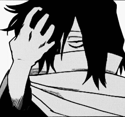 ukitakejuushiro:  A few badly-phone-cleaned Aizawas from my reread ٩(๑´ v `๑)و 