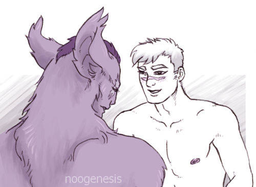 I drew some bottom Sendak, which you can see in all its soft, filthy glory over on twitter or pillow