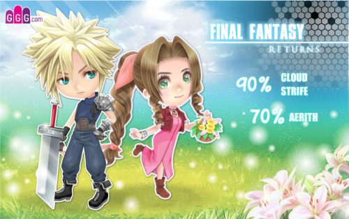 astoryofalove:Please go and play this cute flash game where you can dress up Cloud and Aerith found 