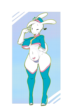 nitesart:  Sailor Bun Bun repoting for duty