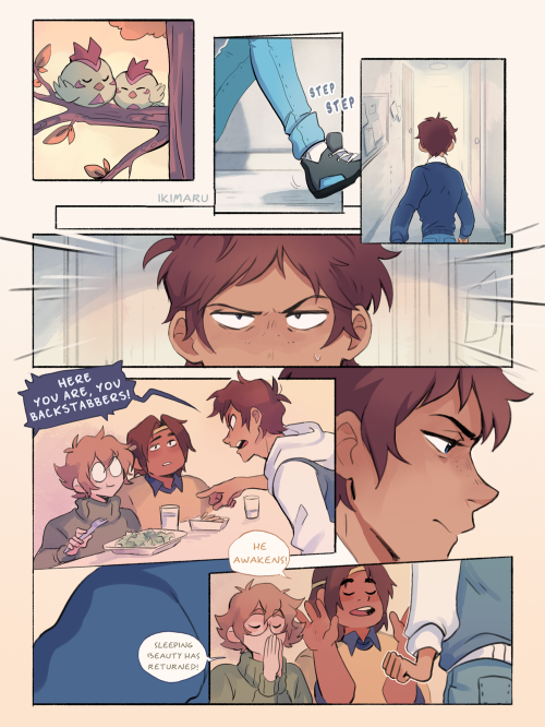 VR/college AU part 11-1!Lance’s just trying