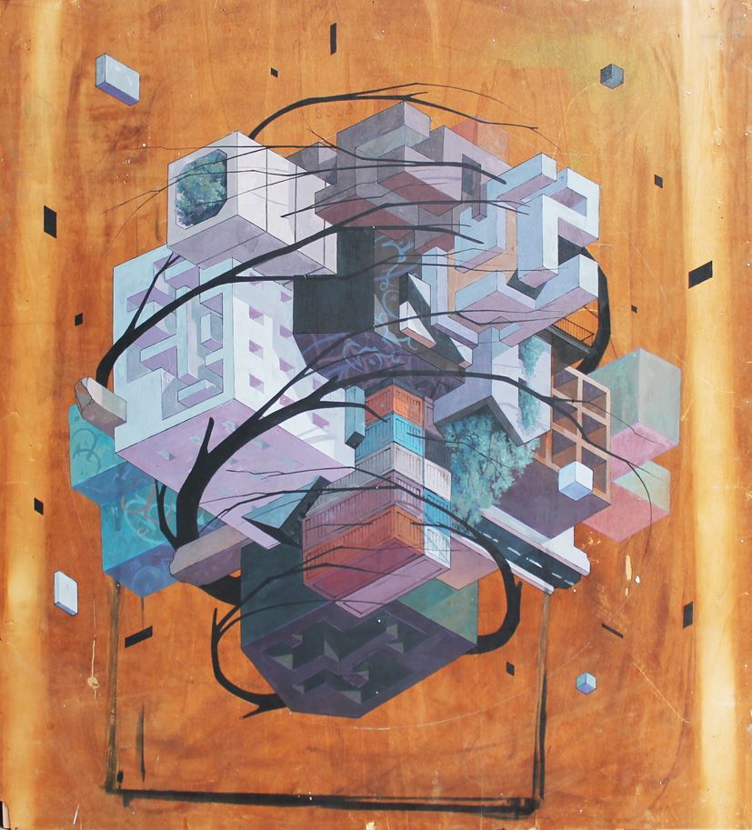 hifructosemag:  Swedish painter Alessandro Battisti, better known as “ETNIK”