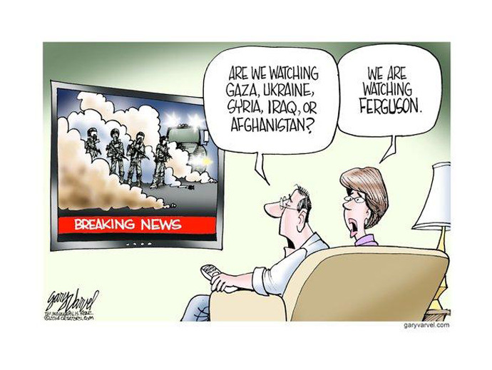 theweekmagazine:  The week’s best editorial cartoons Artists take on the militarization