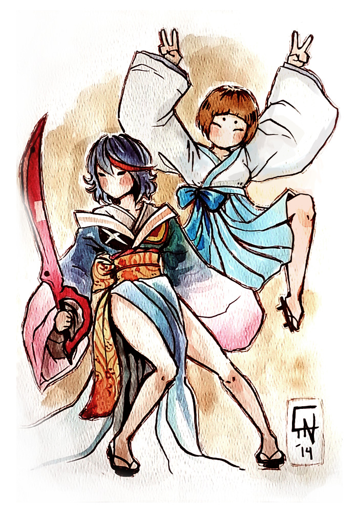 c-dra:  Happy birthday to my friend, linh-sama!  I wanted to try an Okami-inspired