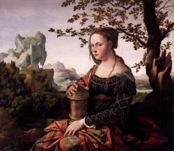 nascent-1:  Mary Magdalen by Jan Van Scorel,