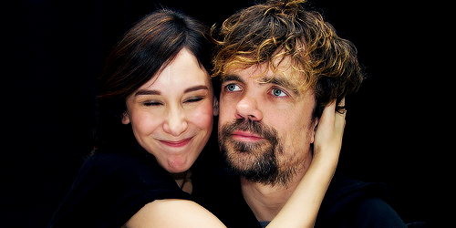 clarylicious:  Peter Dinklage & Sibel Kekilli - Press conference of the cast of Game of Thrones at the London Hotel in Ney Work, march 19, 2014 