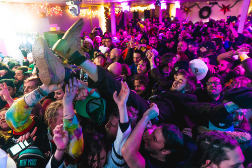 The notorious Insane Clown Posse, Violent J and Shaggy 2 Dope, perform on Ballas on a Boat on t