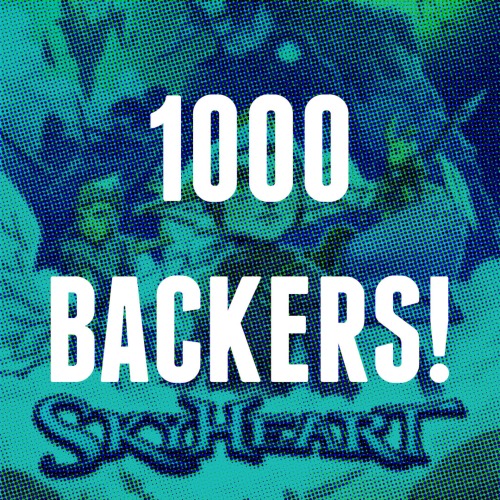 mrjakeparker:SkyHeart reached one thousand backers in just four days! This is incredible, and I just