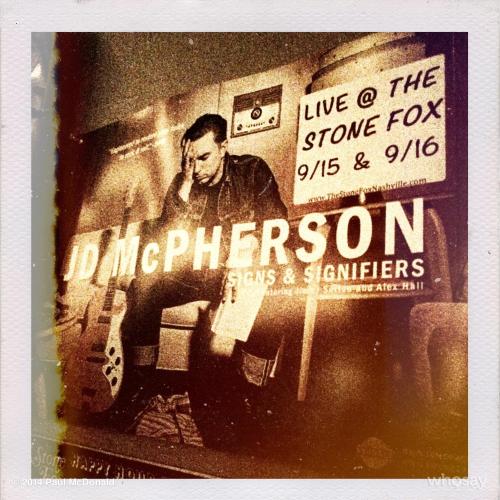 Hanging at @thestonefoxnash for my bud @jdmcphersonjr shows in Nashville this week- He’s insane good.
View more Paul McDonald on WhoSay