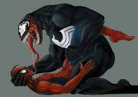 The Rape Of The Spiderman. (Part One) Collection of Venom x Spiderman done by various