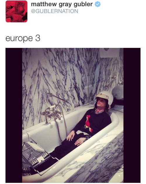 casdroid:MATTHEW GRAY GUBLER IN EUROPE, WHAT EVEN IS HE