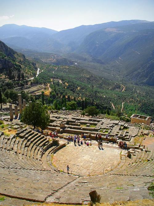 allthingseurope:Delphi, Greece (by MarcelGermain)