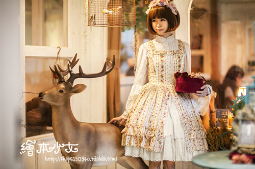 truth2teatold:  The Girl in the Picture Book Afternoon Fruit Tea 