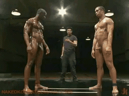 dominicanblackboy:  A hot wet sticky moment between Race Cooper and Trey Turner!