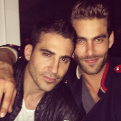 mynewplaidpants:  Miguel Silvestre &amp; Jon Kortajarena, making Luke Evans jealous no doubt