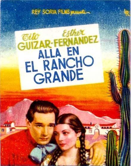 cazadordementes:    80 años cumple la película que consolidó a la industria del cine mexicano. Se estrenó el sábado 21 de noviembre de 1936 la película que consolidó a la industria cinematográfica mexicana: “Allá en el rancho grande”, con