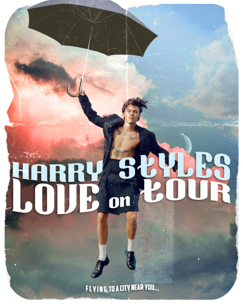foxsmvlder:HARRY STYLES “LOVE ON TOUR” [Photography by Tyler Mitchell for VOGUE Magazine, Dec. 2020]