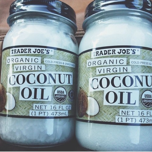 On the real- stack up on these. Hair &amp; skin quencher #SkinLove #skincare #coconutoil #traderjoes