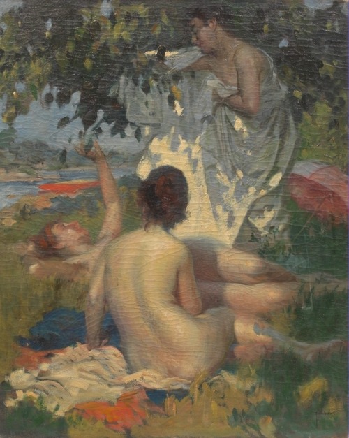 Lajos Jambor (1884 - 1955)Bathers, 1947