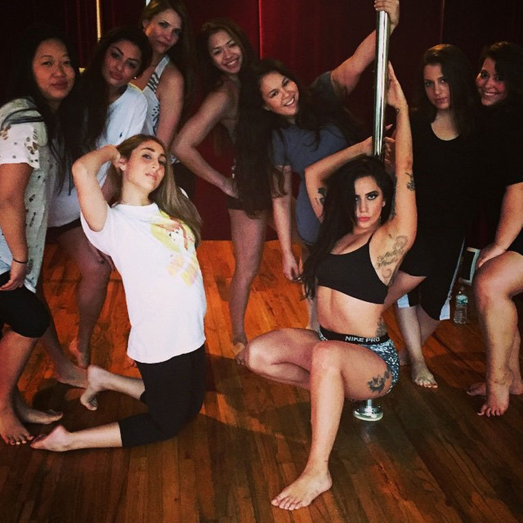 cumslutt:  ladyxgaga: @ladygaga: Ari’s Bachelorette Weekend! We love our girl