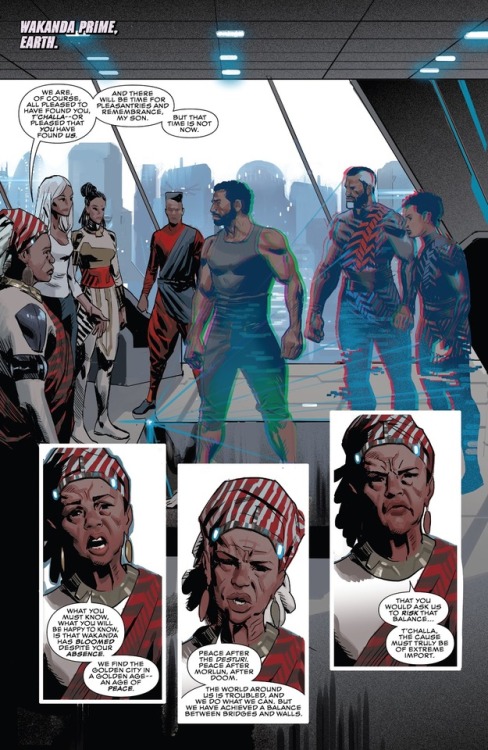 superheroesincolor:Black Panther Vol 7 #14 (2019)  //  Marvel ComicsStory: Ta-Nehisi Coates, art: Da
