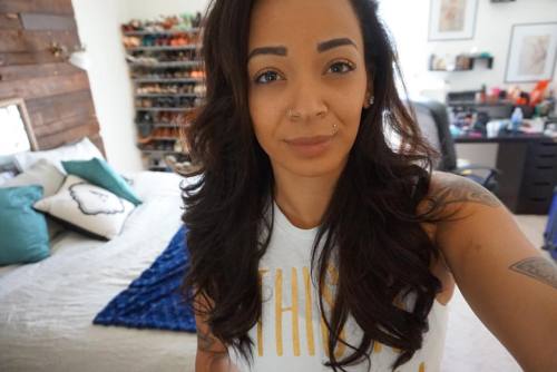 I have lines, wrinkles and freckles just like any other person. This is me barefaced (with brows cau