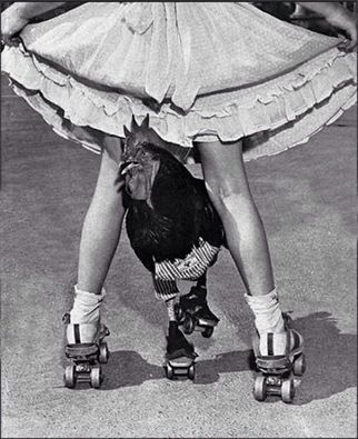 cherryhillpark:  Every girl’s dream… a cock up her skirt (Mary Hill)