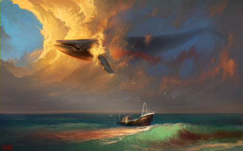 Sorrow for Whales by Artem “Rhads” Chebokha(Artist’s website)
