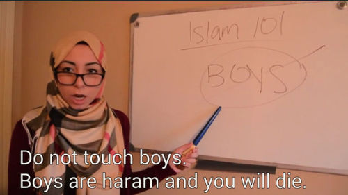 greencarnations: fiftyshadesofhalaal: Mean Hijabis by VeiledHumor You all need to seriously check th