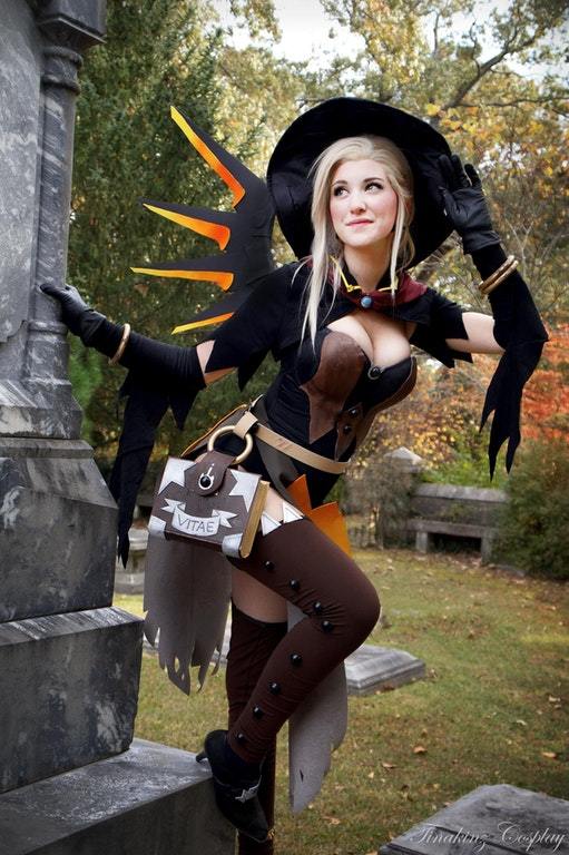 Witch Mercy Cosplay By Tina Kinz 
