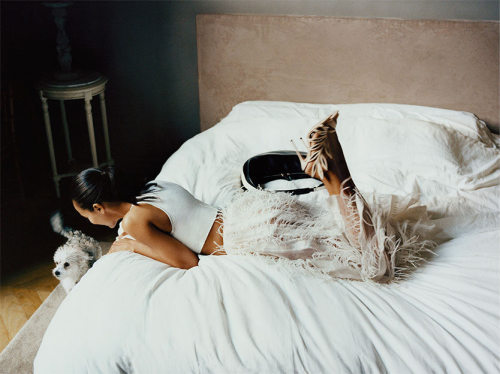 blackfashion:  Zoe Saldana in “The Woman Within” photographed by Matteo Montanari for The Edit