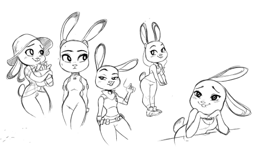 maddigzlz:  Some Zootopia doodles from Twitter last adult photos