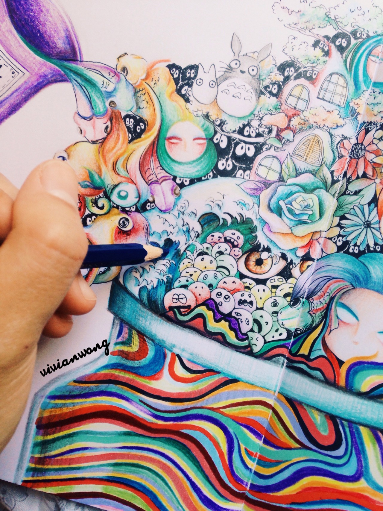 Love Colored Pencils by Vivian Wong, Quarto At A Glance