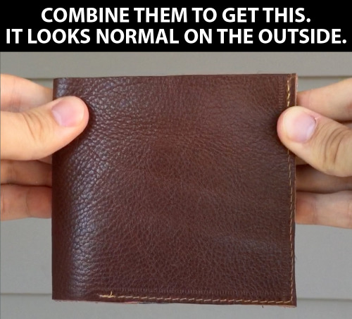 oddbagel:konigstigerr:obviousplant:I made a decoy wallet for pickpockets. TAKE THAT CRIME!this is a 
