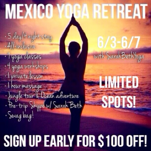 I am beyond excited to announce my Yoga Lifestyle Retreat in Puerto Vallarta! www.karaway.com