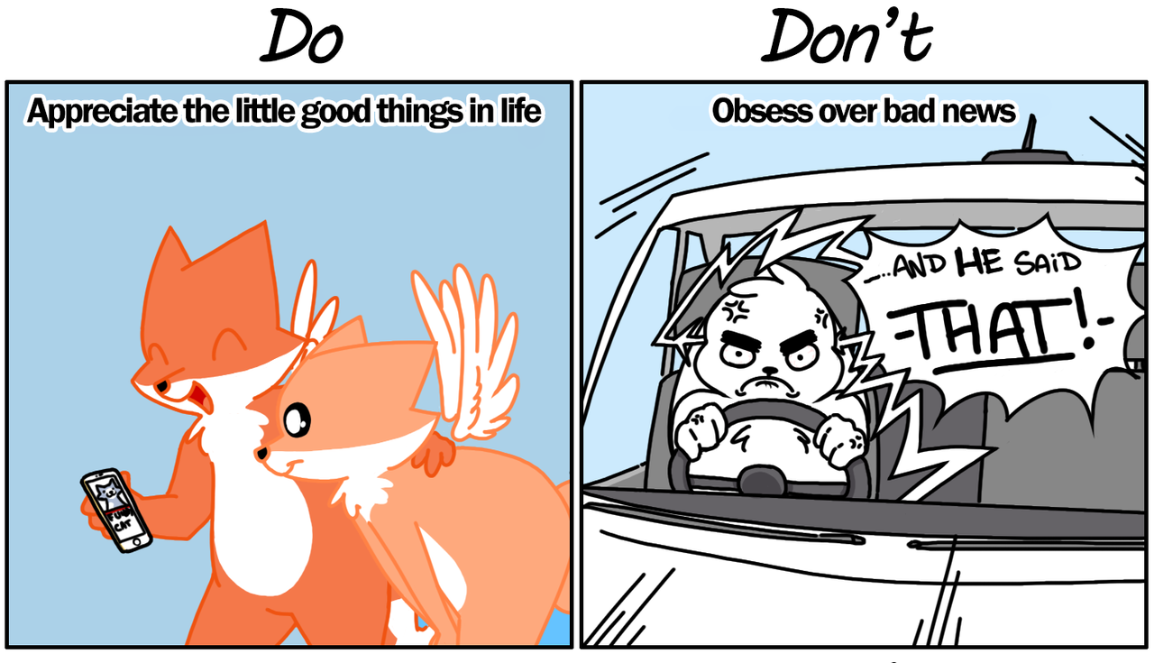 dailyskyfox:  Some tips to lead a happier life! …Hamil are you ok?   ——————————————————————————————