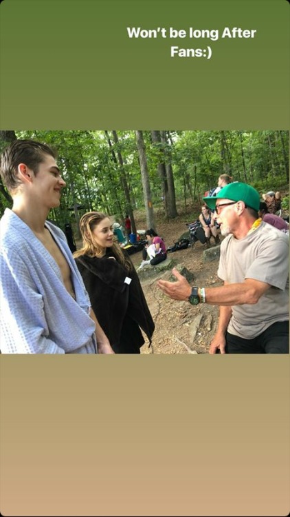 Meadow posted new photos with Jo &amp; Hero via Instagram Stories.