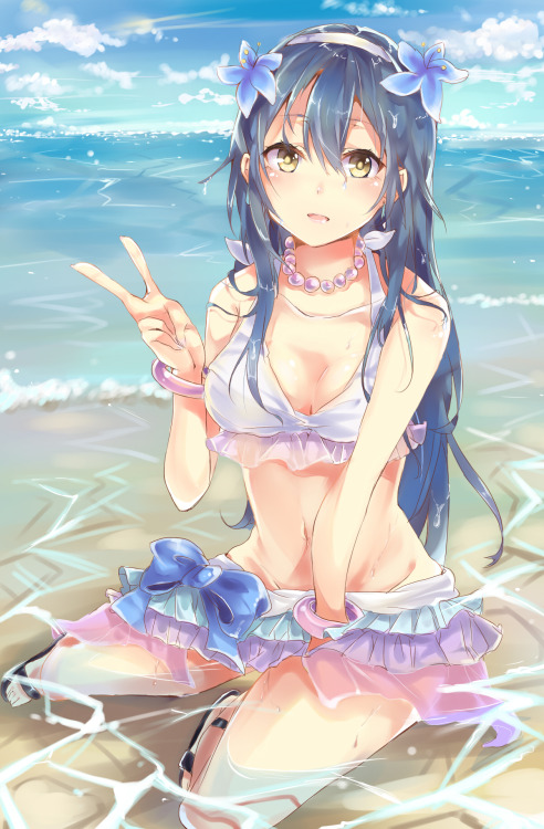 cuteanimegirlsaresalvation:  無題 by 三年B组のsanaeさん on pixiv 
