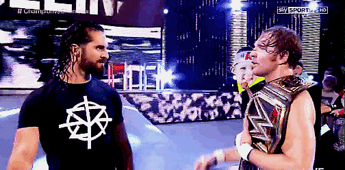ambrollinsasylum: These two aren’t even trying to be subtle anymore 